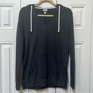 Mossimo hoodie sweatshirt top navy XS